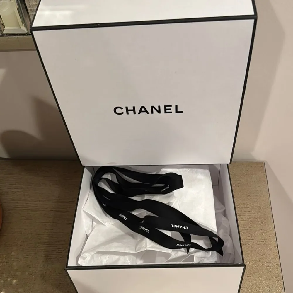 Chanel Gift Box with Cards